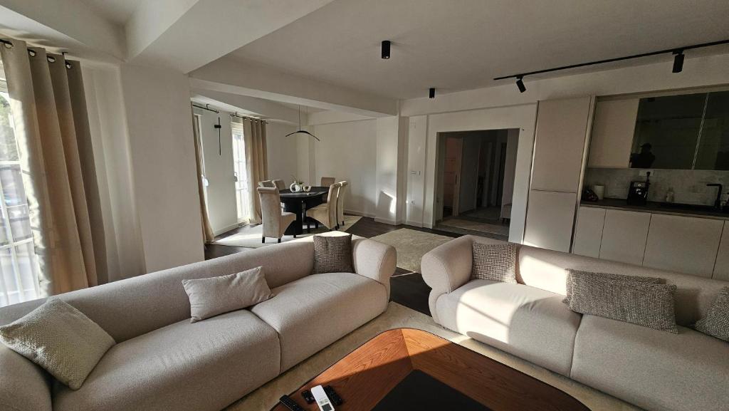 Luxury Apartment 1 living and dining